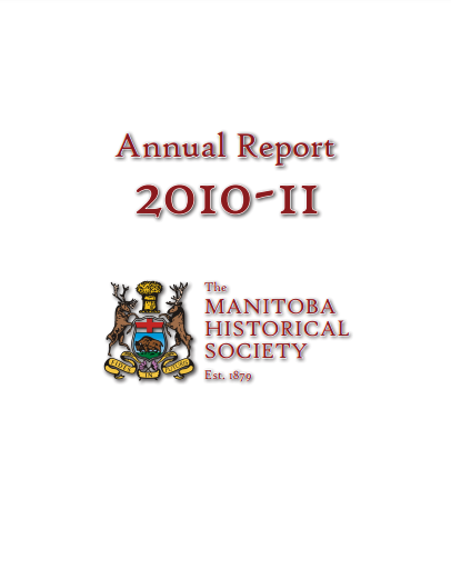 2010-2011 annual report cover