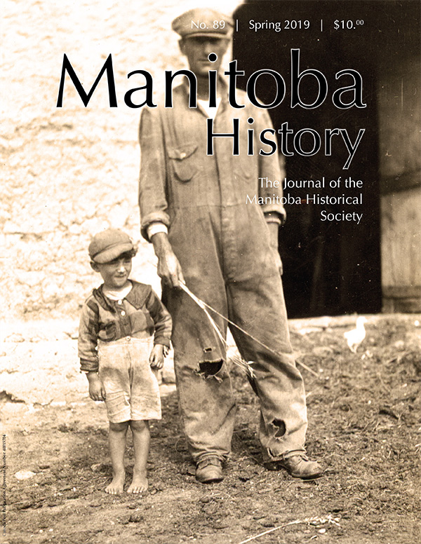 Manitoba History - Issue 89 cover